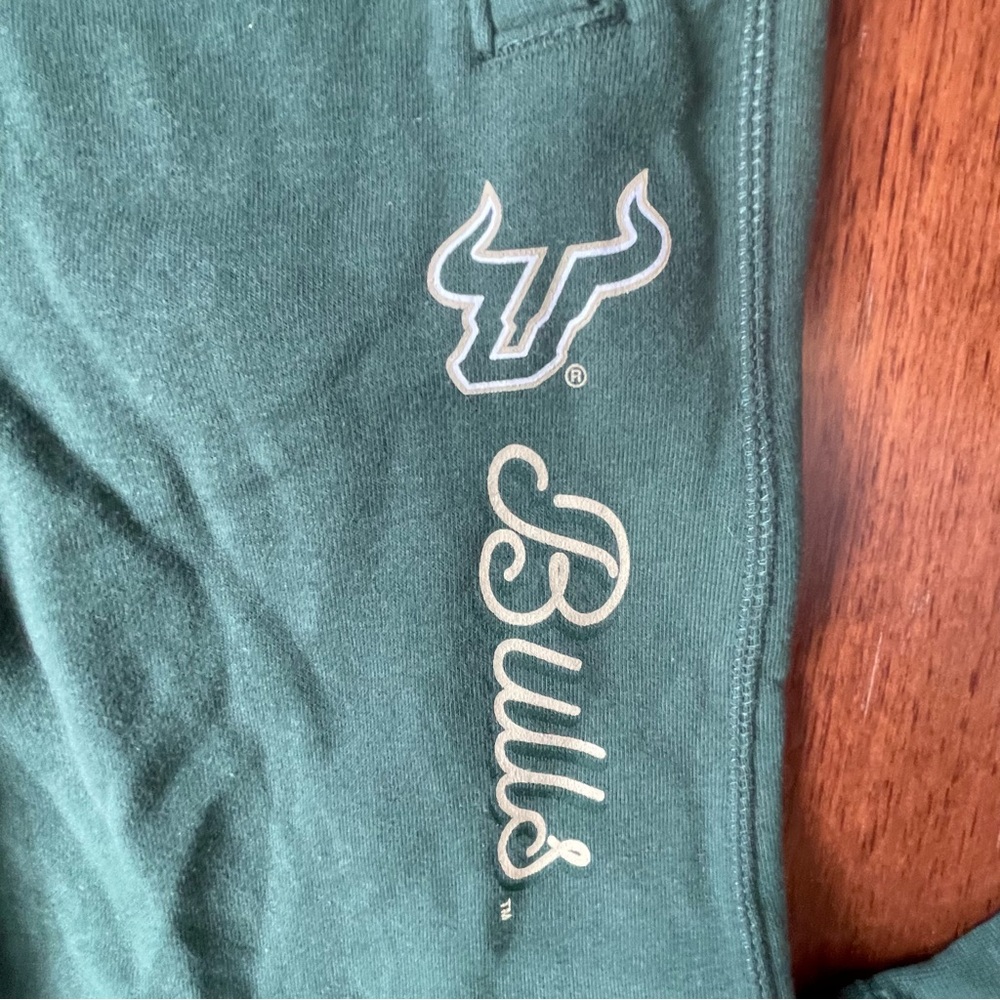 Champion Forest Green Joggers with Logo - Picture 2 of 4